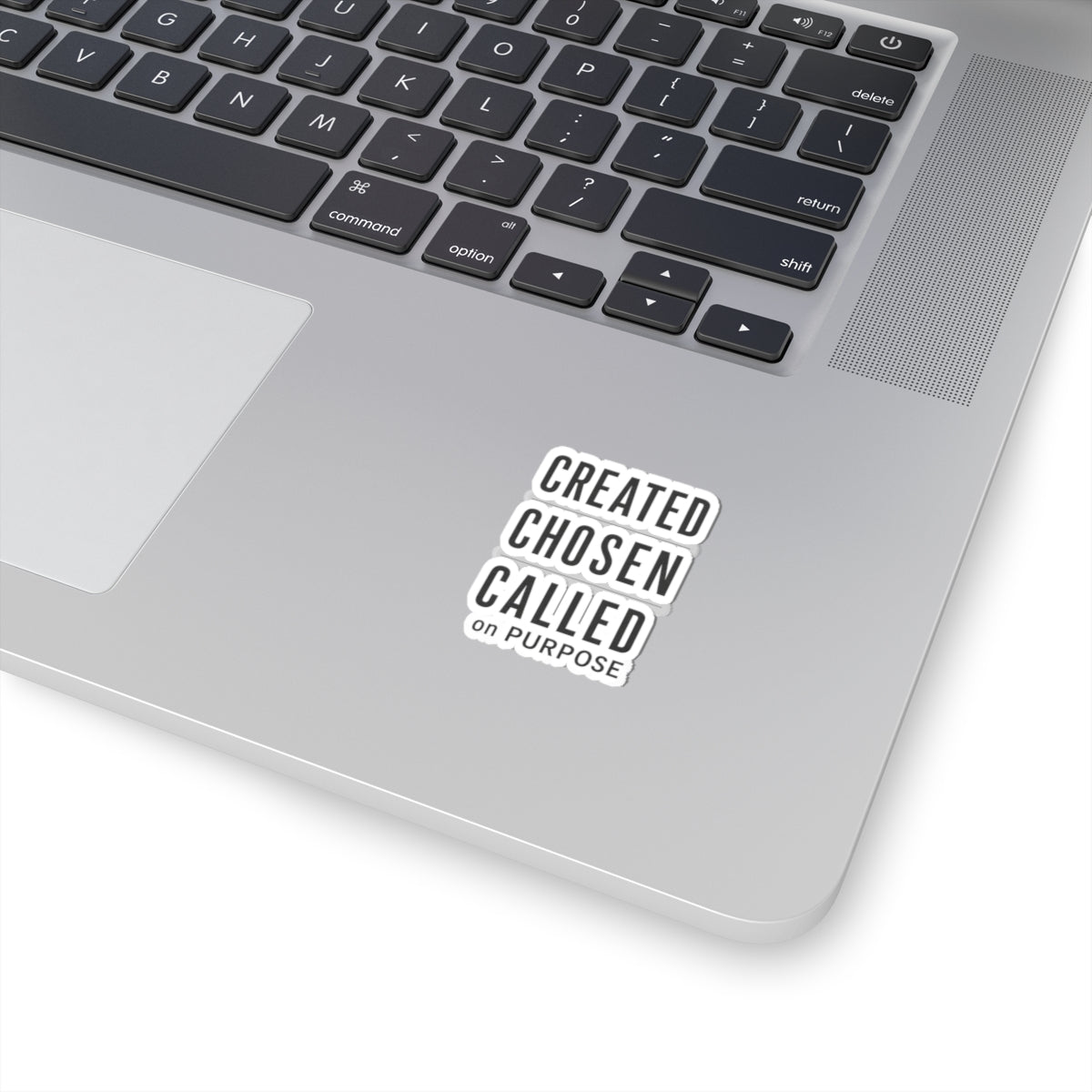 Created Chosen Called Kiss-Cut Sticker — Inspirational Christian Laptop Decal