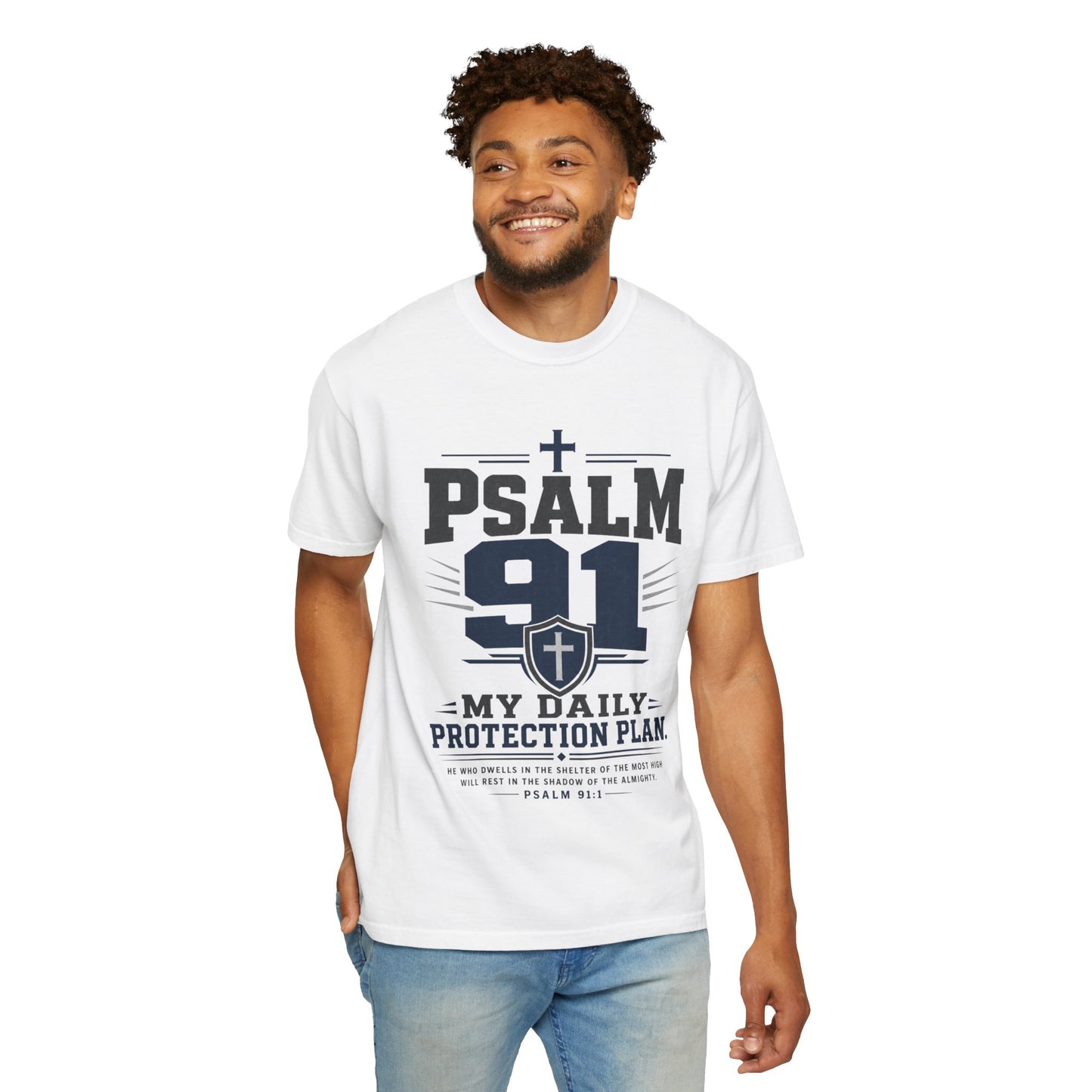 Psalm 91 'My Daily Protection Plan' T-Shirt