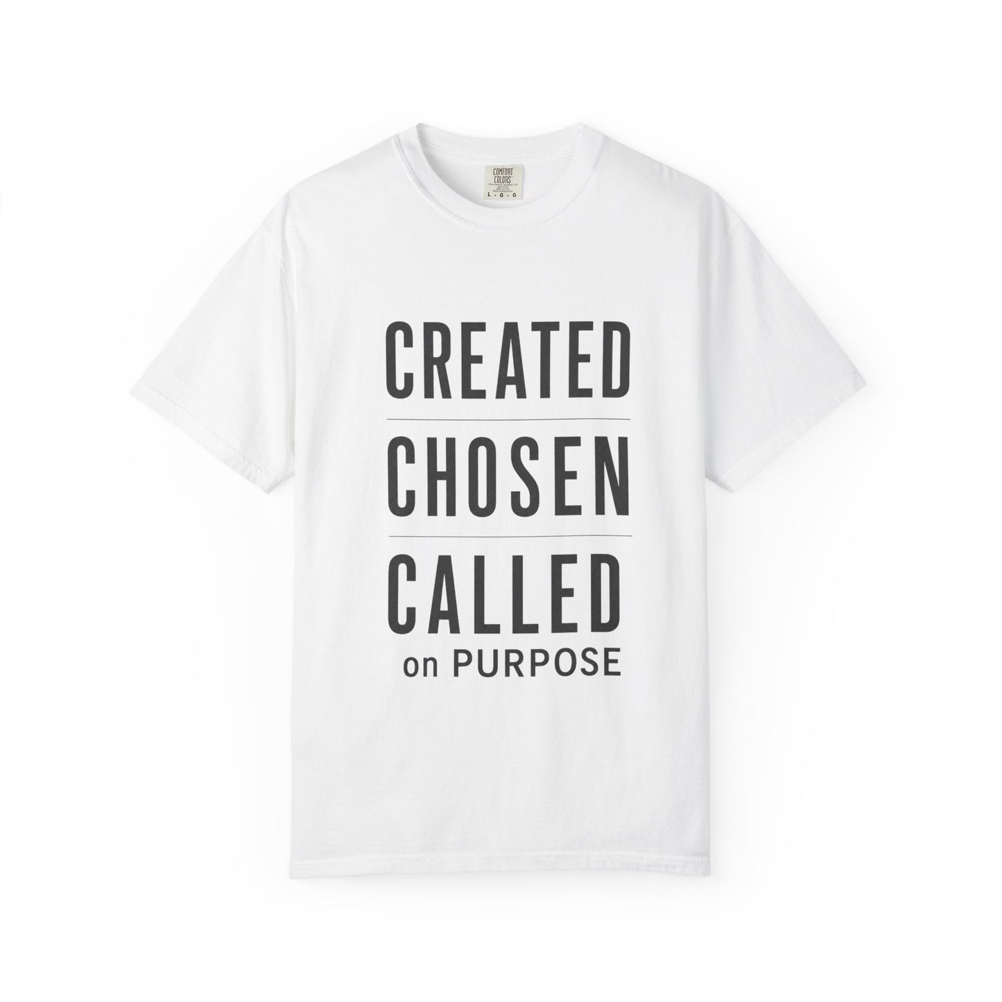 Created Chosen Called T-Shirt — Inspirational Faith Graphic Tee