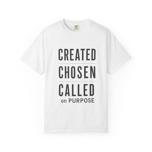Created Chosen Called T-Shirt — Inspirational Faith Graphic Tee