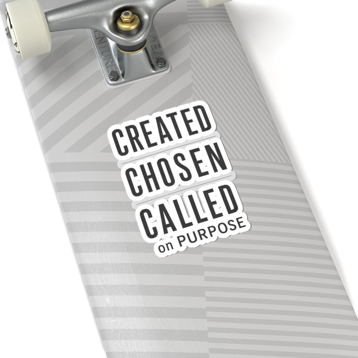 Created Chosen Called Kiss-Cut Sticker — Inspirational Christian Laptop Decal