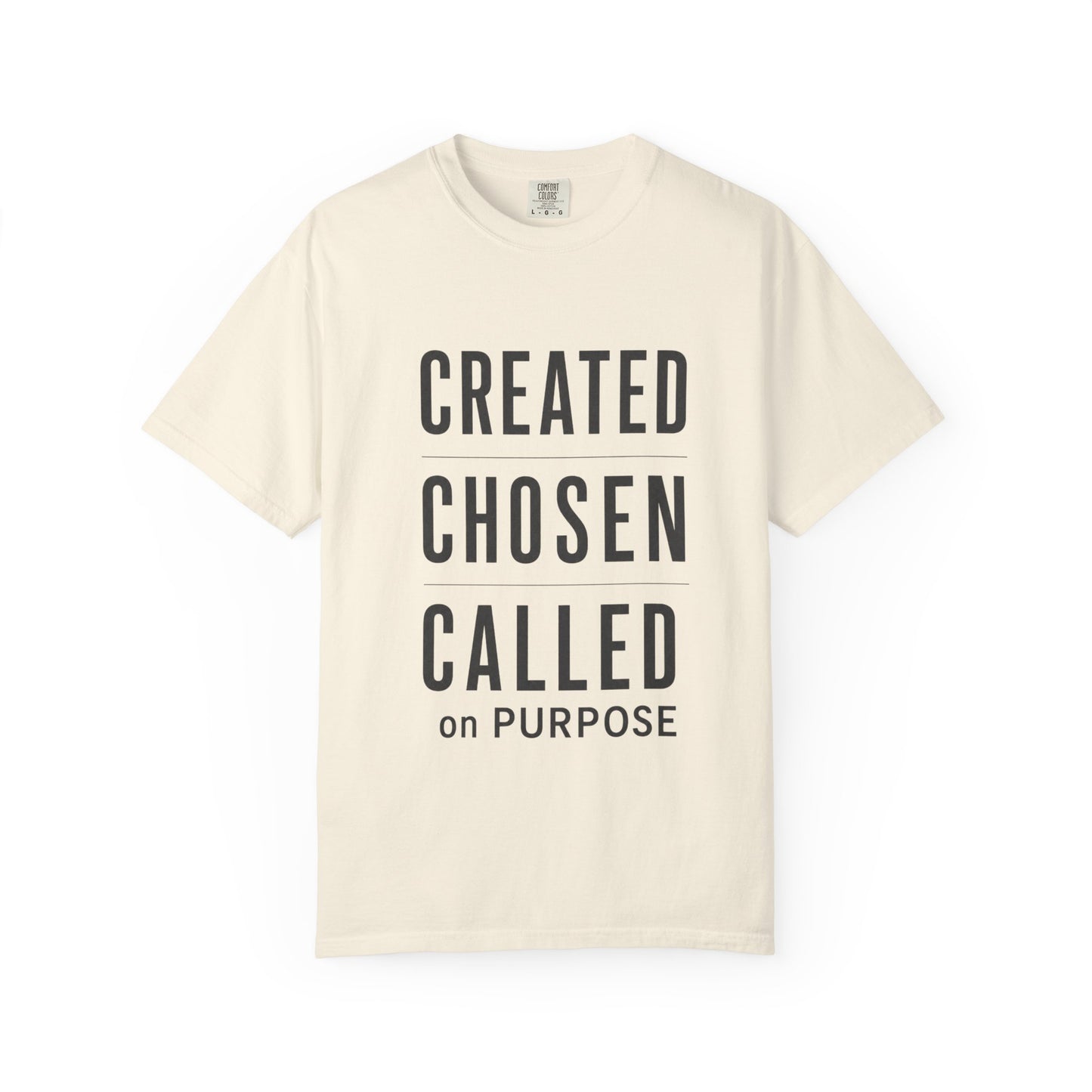 Created Chosen Called T-Shirt — Inspirational Faith Graphic Tee