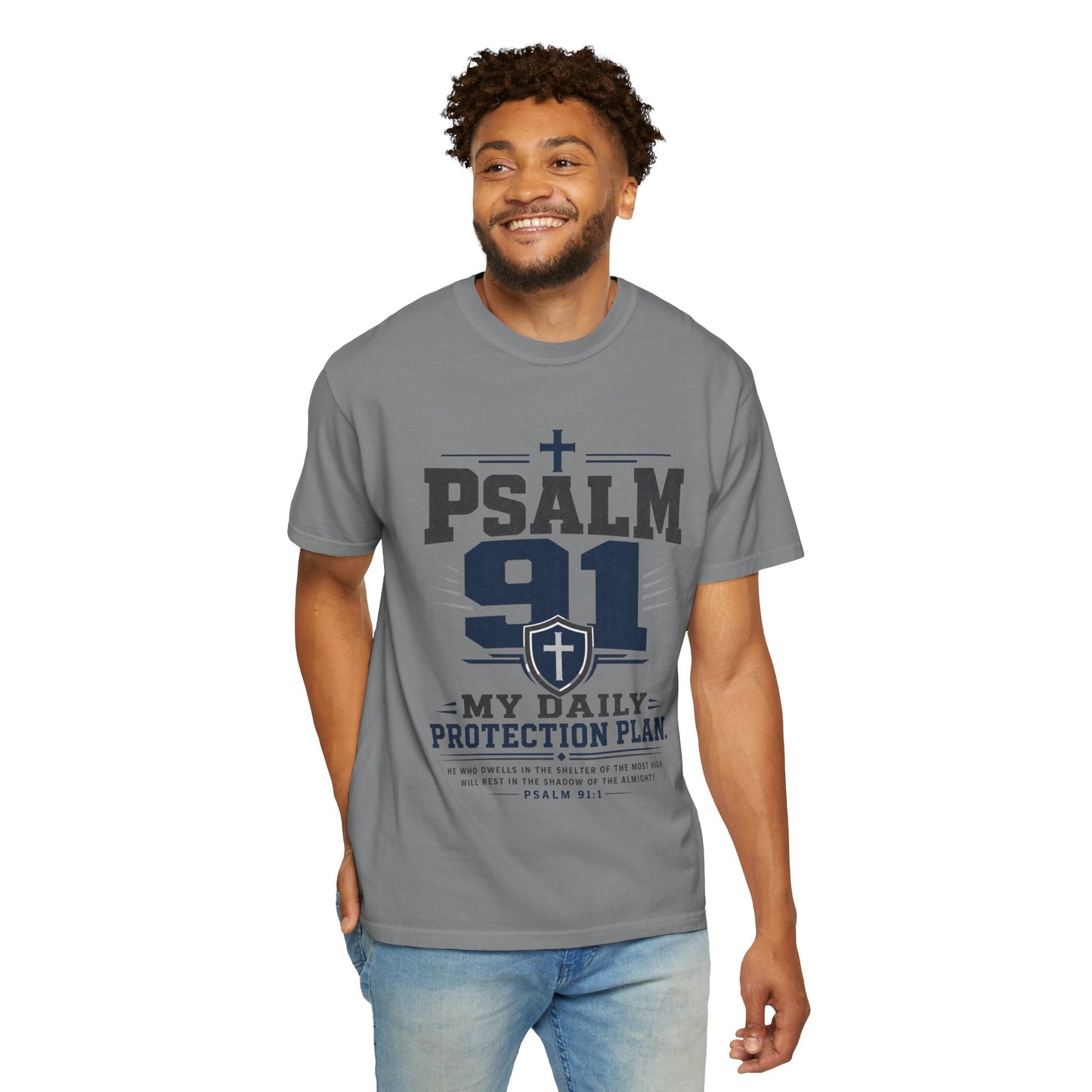Psalm 91 'My Daily Protection Plan' T-Shirt
