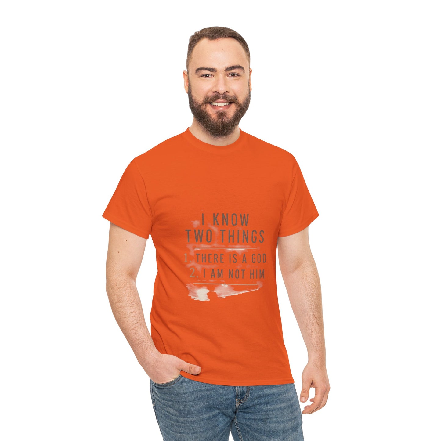 I Know Two Things Tee — Faith Humility Graphic T-Shirt