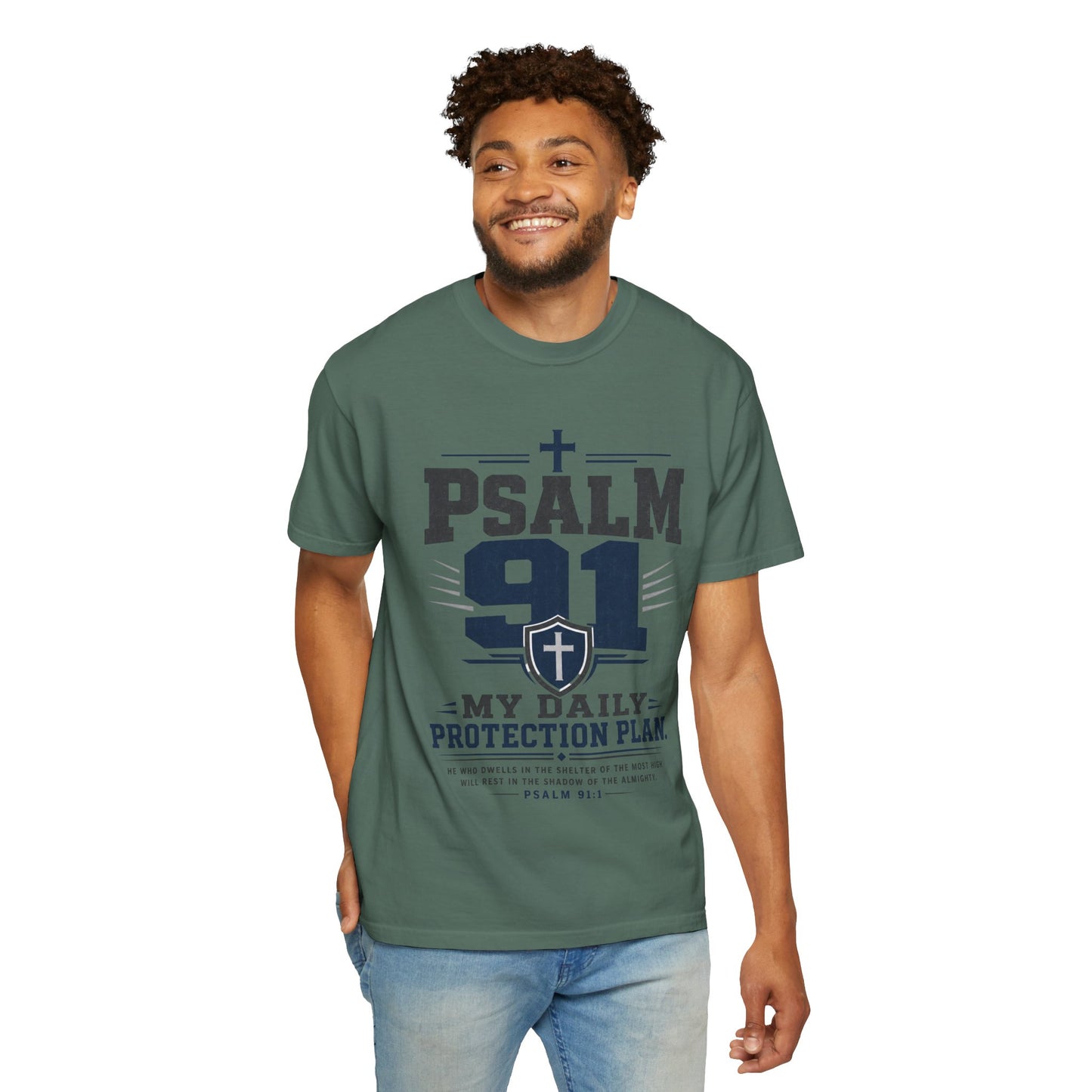 Psalm 91 'My Daily Protection Plan' T-Shirt