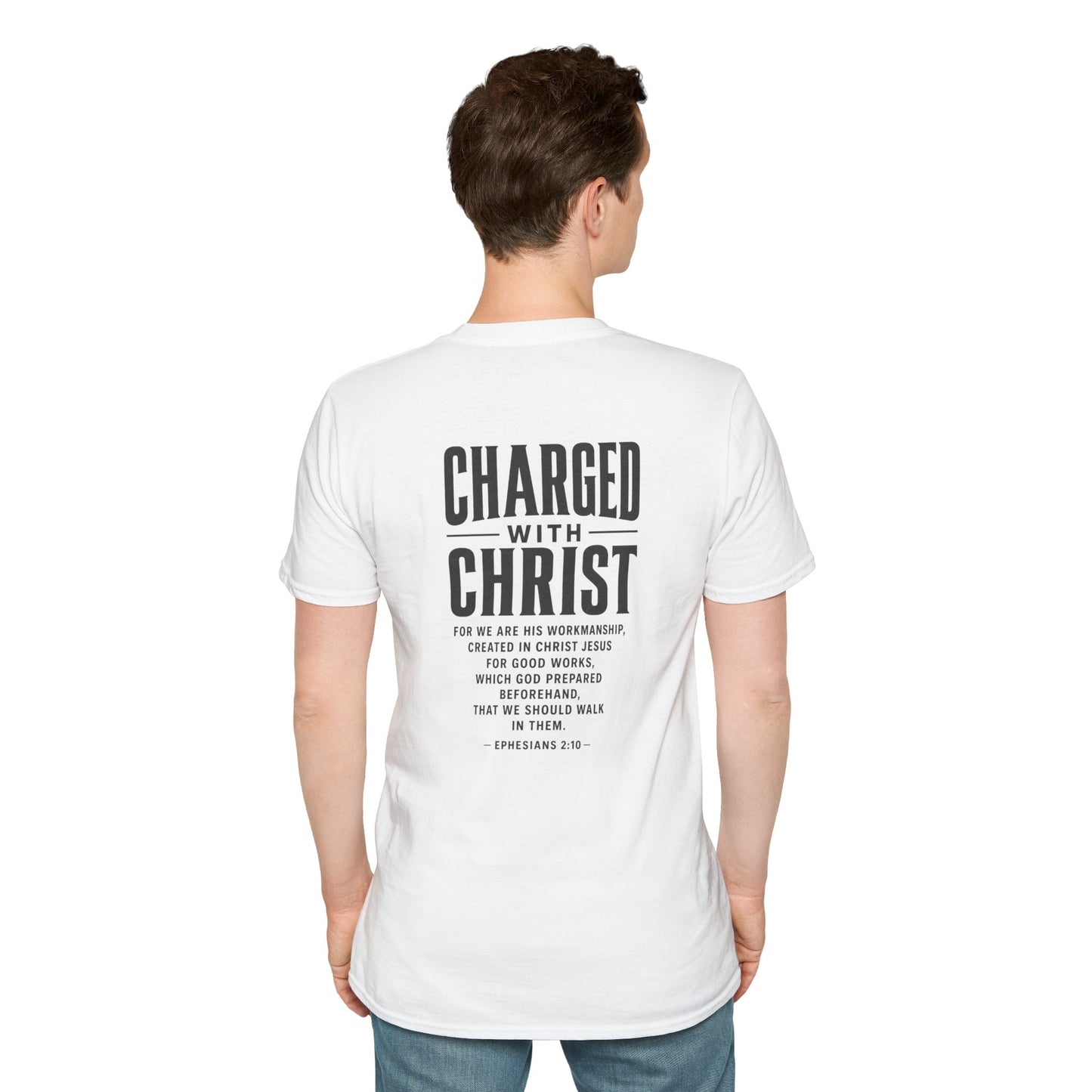 Created Chosen Called Christian T‑Shirt — "Charged with Christ" Faith Tee