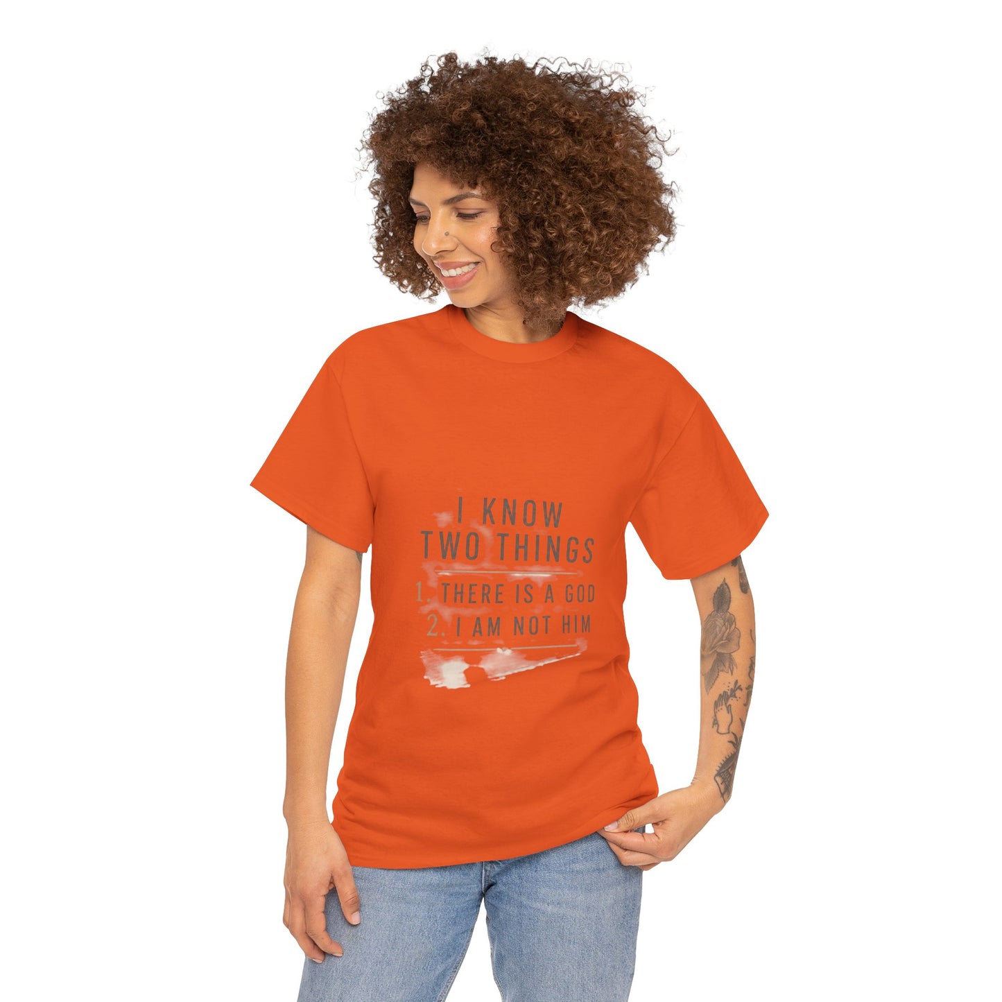 I Know Two Things Tee — Faith Humility Graphic T-Shirt