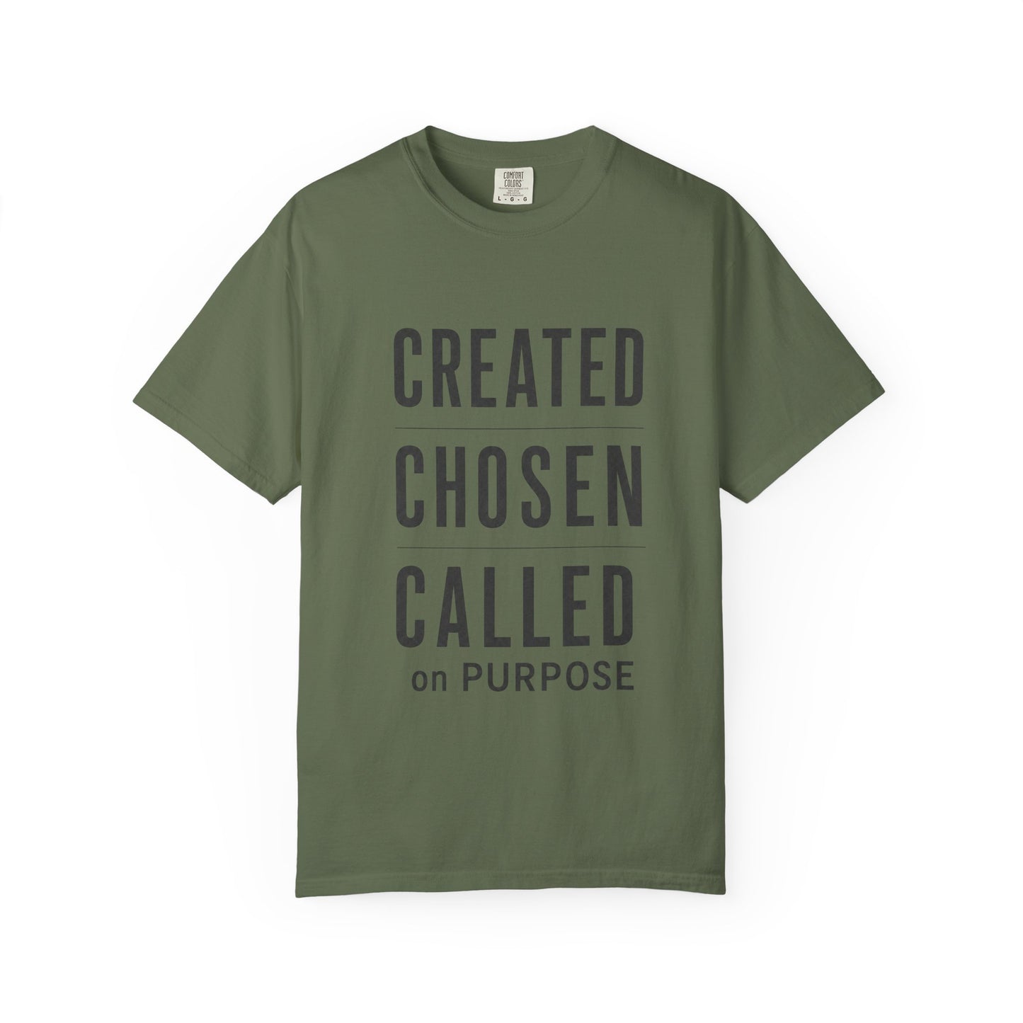 Created Chosen Called T-Shirt — Inspirational Faith Graphic Tee