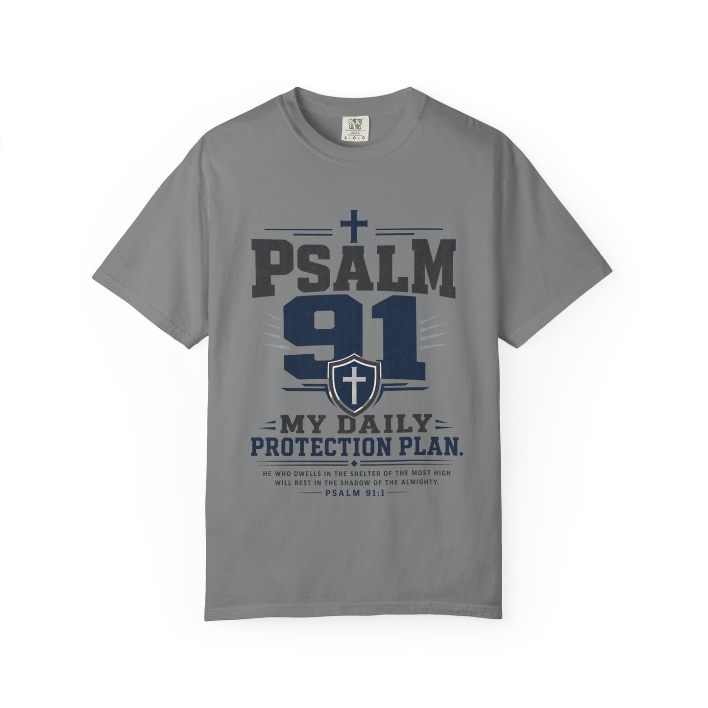 Psalm 91 'My Daily Protection Plan' T-Shirt