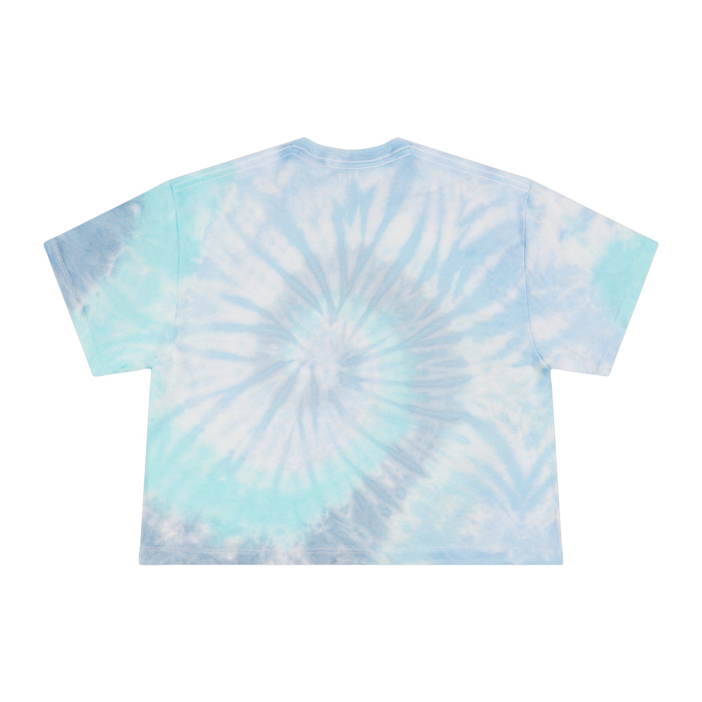 Jesus + Nothing = Everything Tie-Dye Crop Tee — Christian Faith Graphic Crop Top