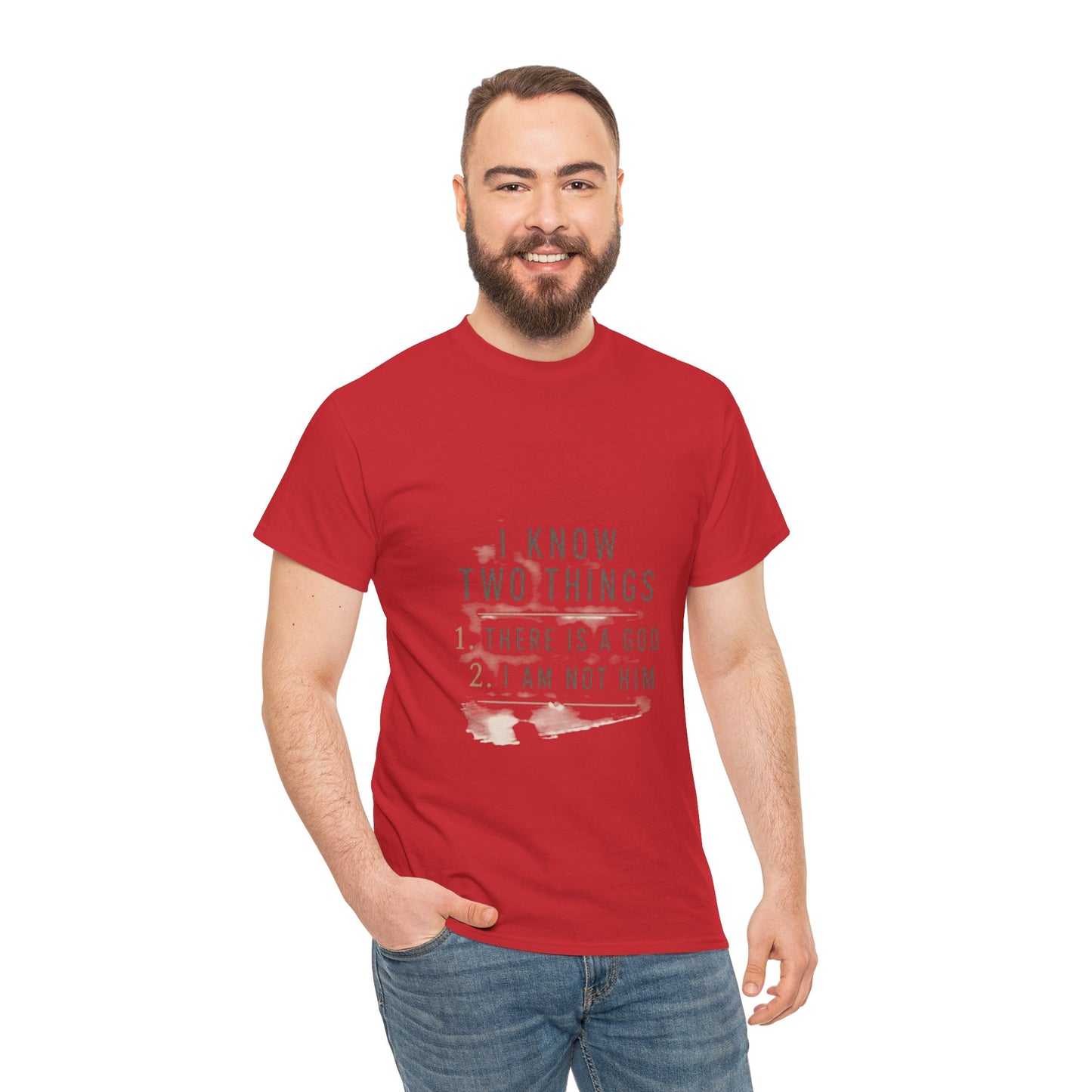 I Know Two Things Tee — Faith Humility Graphic T-Shirt