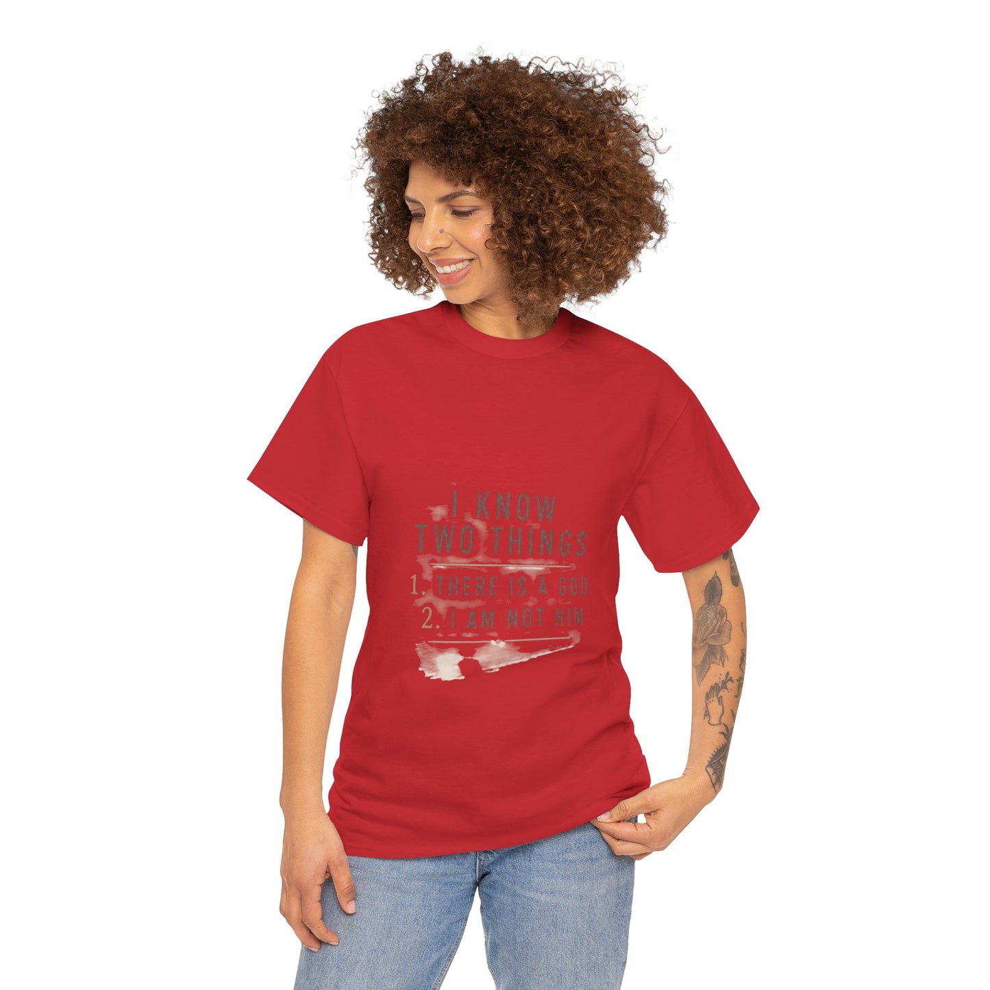 I Know Two Things Tee — Faith Humility Graphic T-Shirt