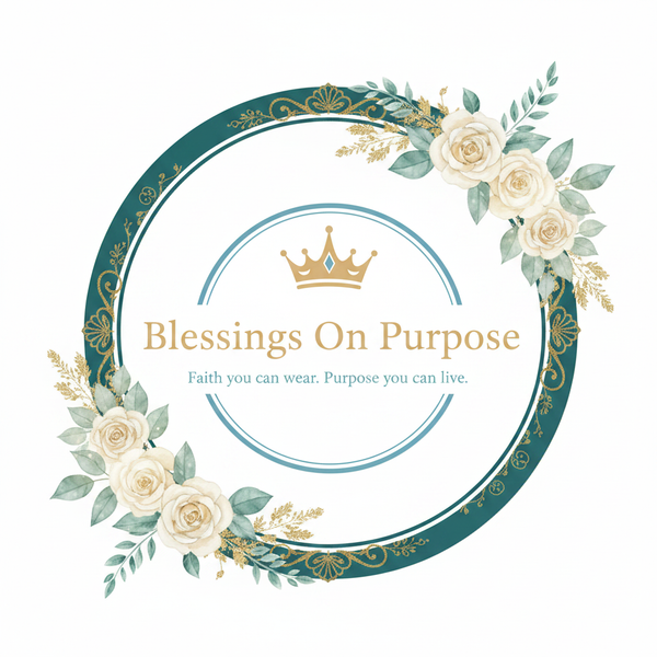 Blessings On Purpose Floral Logo
